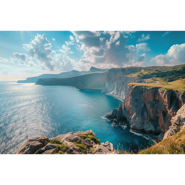 Ocean Cliff Canvas